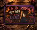 Gun Powder and Lead UV Printed Hat Patch